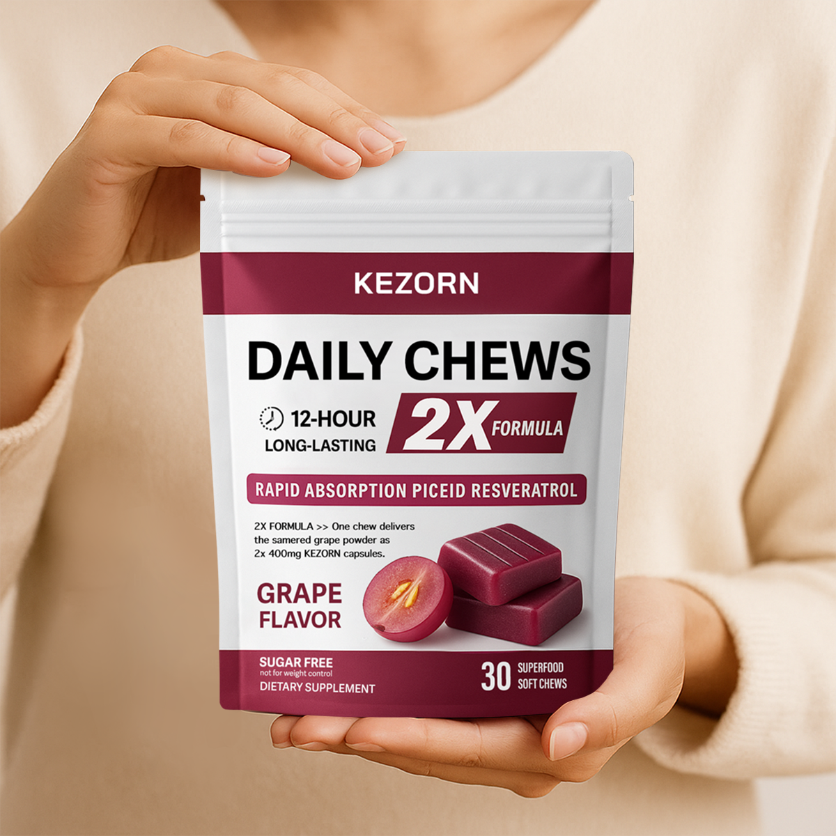 Kezorn® DailyChews 2X Formula
